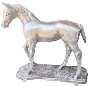 Cast Aluminum Foal Statue